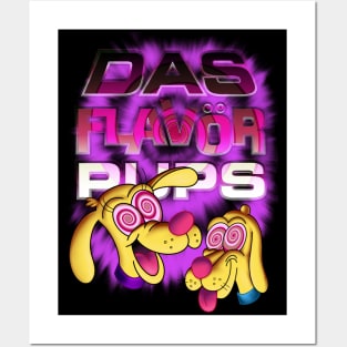 Das Flavor Pups - pschedelic version Posters and Art